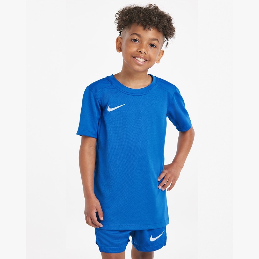 Maillot de hand Nike Team Court Bleu pour Enfant - 0352NZ-463