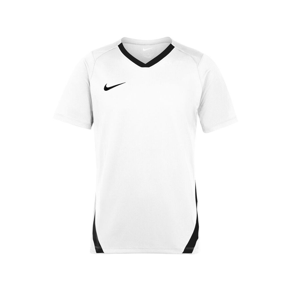 Jersey White Nike V Neck Volleyball Jersey Nike Team White Black