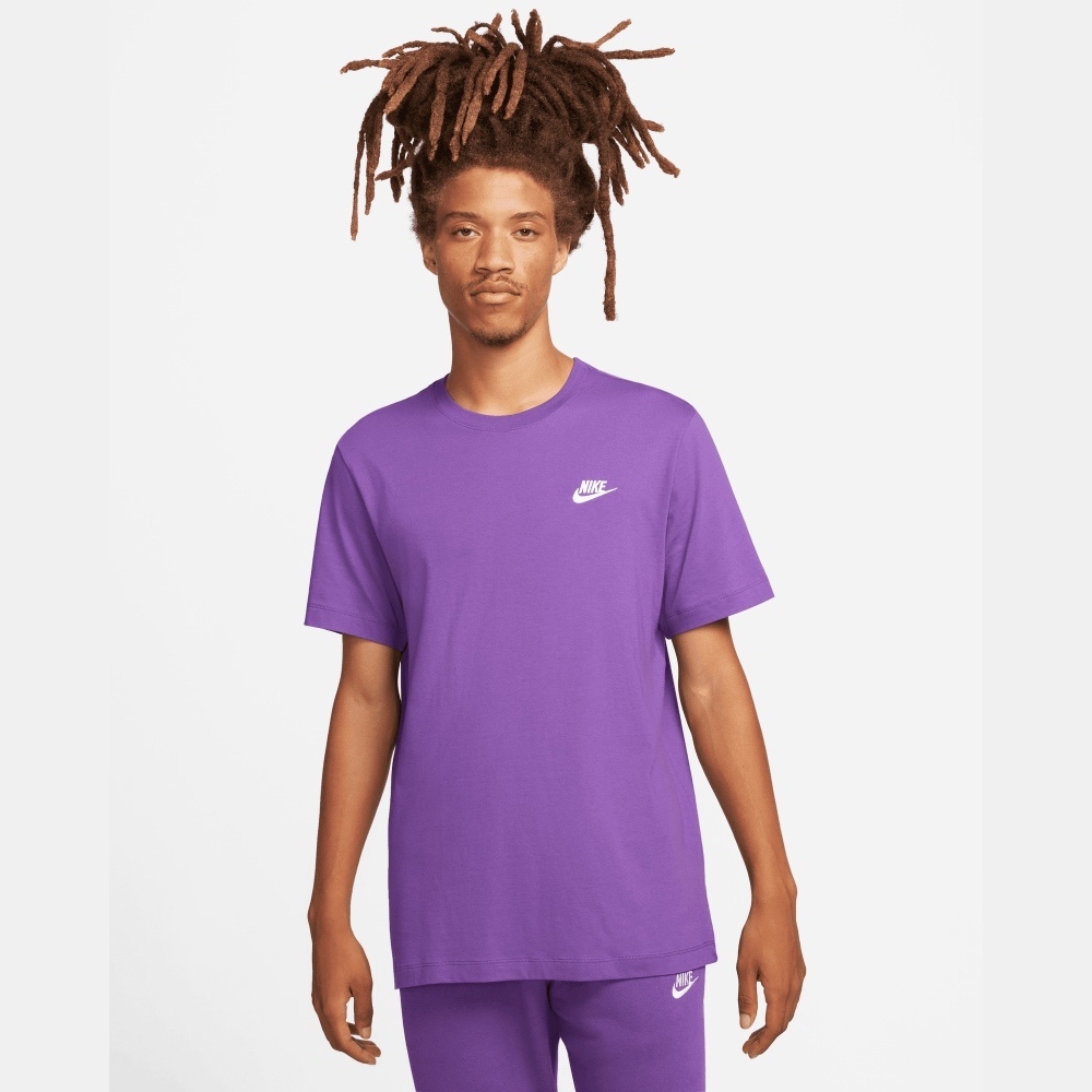 purple nike camo shirt