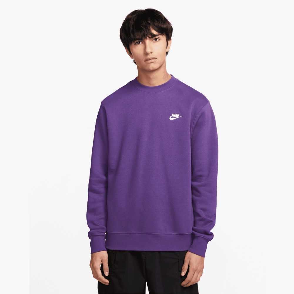 Men's Nike Sportswear Club Fleece Violet Sweatshirt