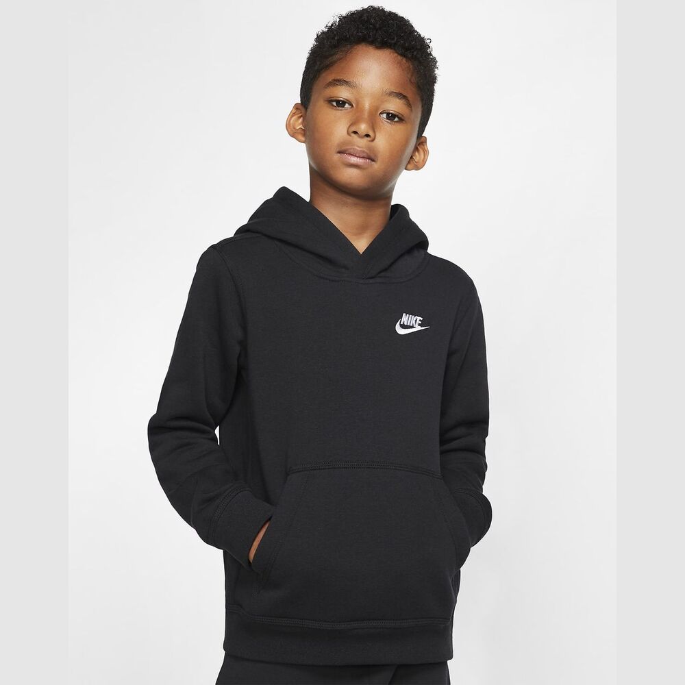 Nike Sweat à Capuche NSW Club - Vert/Blanc Enfant