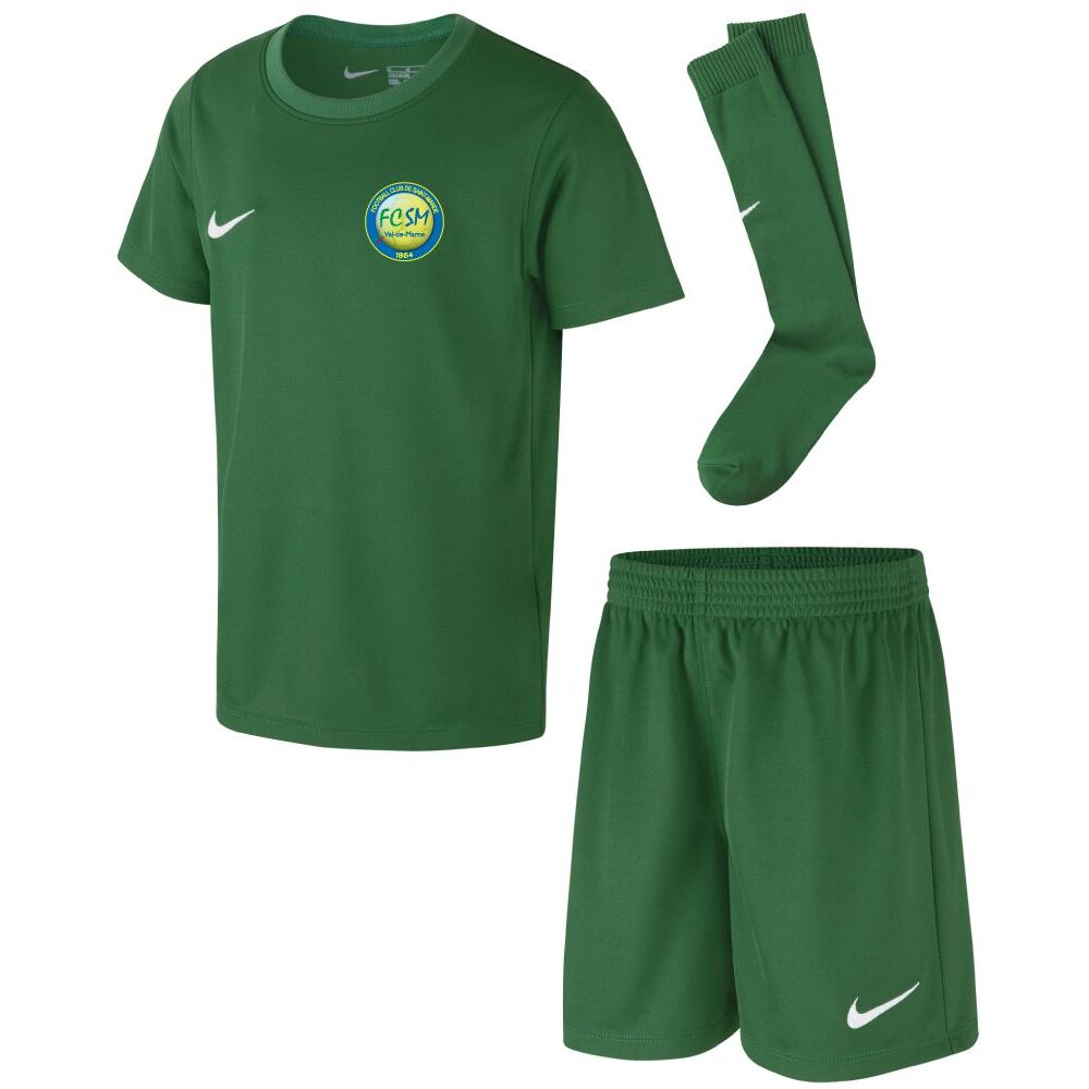 Ensemble Bébé Mini Kit Domicile OGC Nice X Kappa - Maillot Et Short Football Noir Et Rouge - Taille Bébé - Collection Officielle