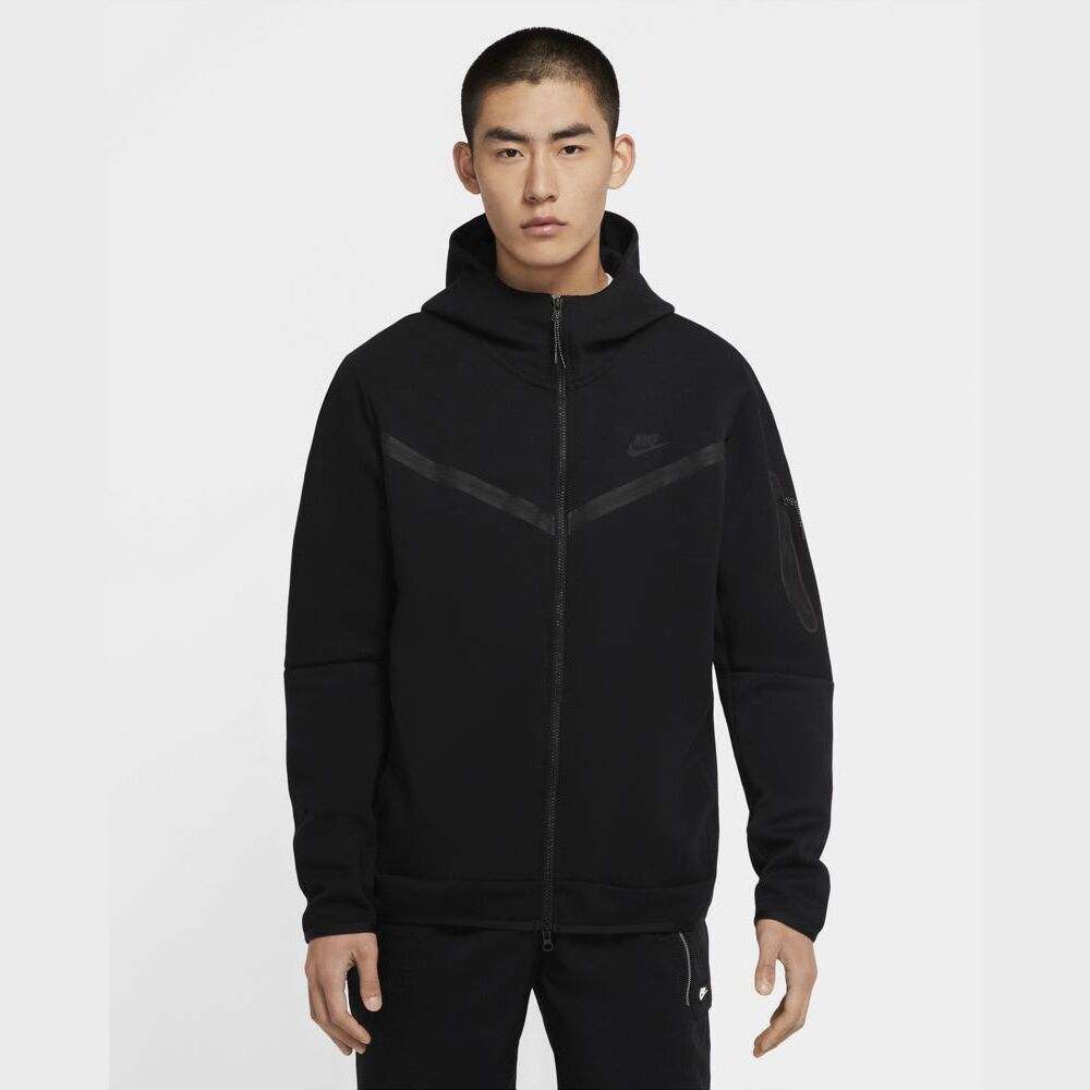 Sweat capuche zippé Nike Sportswear Tech Fleece pour Homme - CU4489-010 -  Noir | EKINSPORT