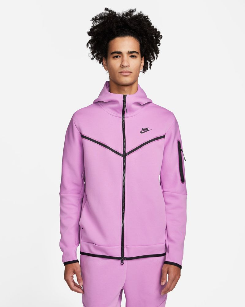 Sweat capuche zippé Nike Sportswear Tech Fleece pour Homme - CU4489-532 -  Rose u0026 Violet | EKINSPORT