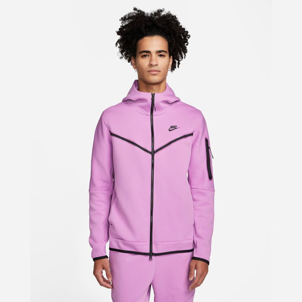 Sweat capuche zippé Nike Sportswear Tech Fleece pour Homme - CU4489-532 -  Rose u0026 Violet | EKINSPORT