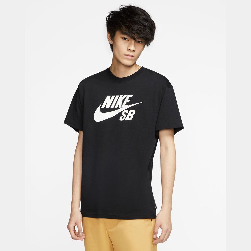 T shirt Nike SB Logo Skate Noir pour Homme CV7539 010 EKINSPORT