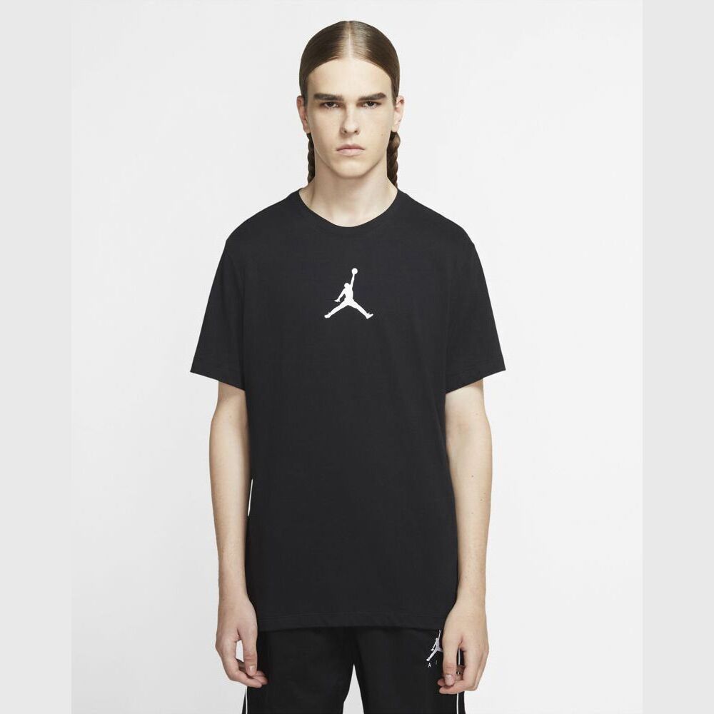 T shirt Jordan Jumpman pour Homme CW5190 010 Noir EKINSPORT