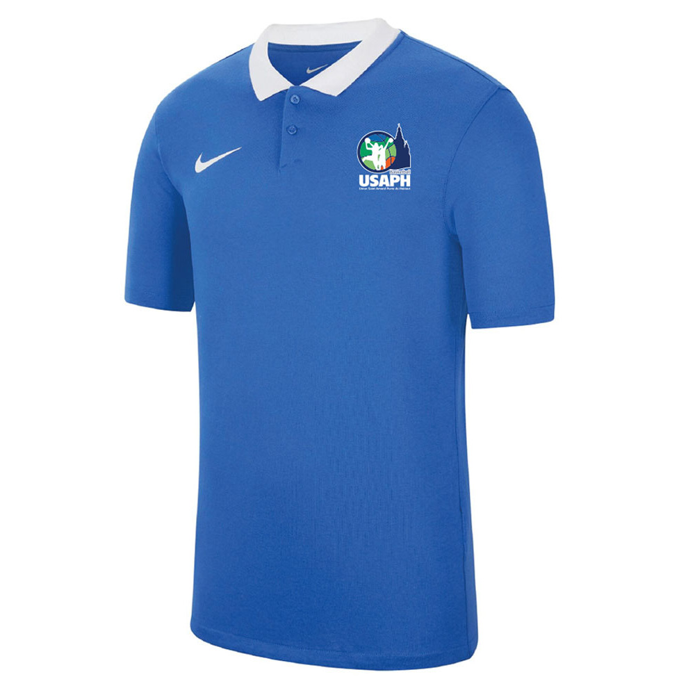 Polo Bleu Royal pour Homme USAPH Basket EKINSPORT