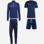 Pack adidas Entrada 22 (4 pièces) | Haut d'entraînement 1/4 zip + Pantalon de survêtement + Maillot + Short |