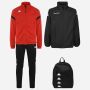 pack kappa dalcito 3 pièces ensemble de survêtement sac coupe-vent
