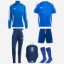 Pack adidas Tiro 24 (6 pièces) | Veste de survêtement + Pantalon de survêtement + Maillot + Short + Chaussettes + Sac à dos |