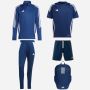 Pack adidas Tiro 24 (5 pièces) | Haut d'entraînement 1/4 zip + Pantalon de survêtement + Maillot + Short + Sac à dos |