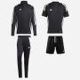Pack adidas Tiro 24 (4 pièces) | Haut d'entraînement 1/4 zip + Pantalon de survêtement + Maillot + Short |