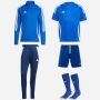 Pack adidas Tiro 24 (5 pièces) | Haut d'entraînement 1/4 zip + Pantalon de survêtement + Maillot + Short + Chaussettes |