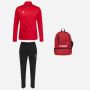 pack hummel essential 3 pieces veste pantalon de survetement sac a dos