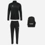 pack hummel essential 3 pieces haut 1 2 zip pantalon de survetement sac a dos