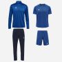 pack hummel essential 4 pièces maillot short haut 1/2 zip pantalon de survêtement