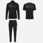 pack hummel essential 3 pièces maillot haut 1/2 zip pantalon de survêtement