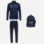 pack hummel essential 3 pièces veste de survêtement pantalon de survêtement sac à dos