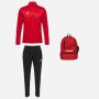 pack hummel essential 3 pièces haut 1/2 zip pantalon de survêtement sac à dos