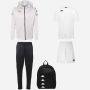pack kappa grevolo 5 pieces veste de survetement pantalon de survetement maillot short sac