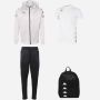 pack kappa grevolo 4 pieces veste de survetement pantalon de survetement polo sac