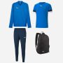ensemble puma teamgoal 4 pieces zip pantalon maillot sac