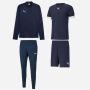ensemble puma teamgoal 4 pieces zip pantalon maillot short