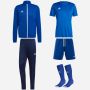 Pack adidas Entrada 22 (5 pièces) | Veste de survêtement + Pantalon de survêtement + Maillot + Short + Chaussettes |