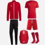 Pack adidas Entrada 22 (6 pièces) | Veste de survêtement + Pantalon de survêtement + Maillot + Short + Chaussettes + Sac à dos |