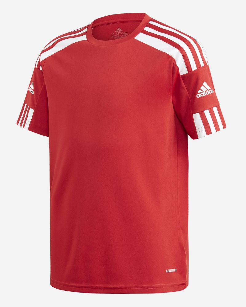 Maillot Adidas Squadra 21 Rouge pour Enfant EKINSPORT