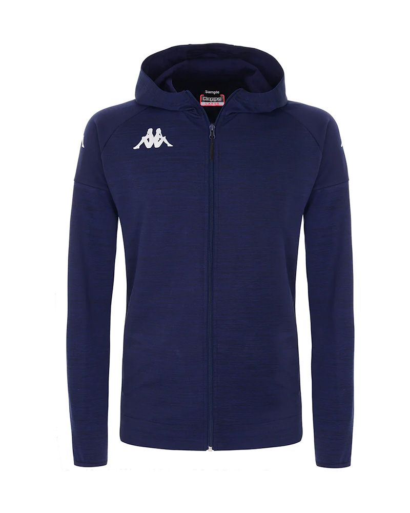 Felpa con zip e cappuccio Kappa VENEZIA pour Homme 3115IJW
