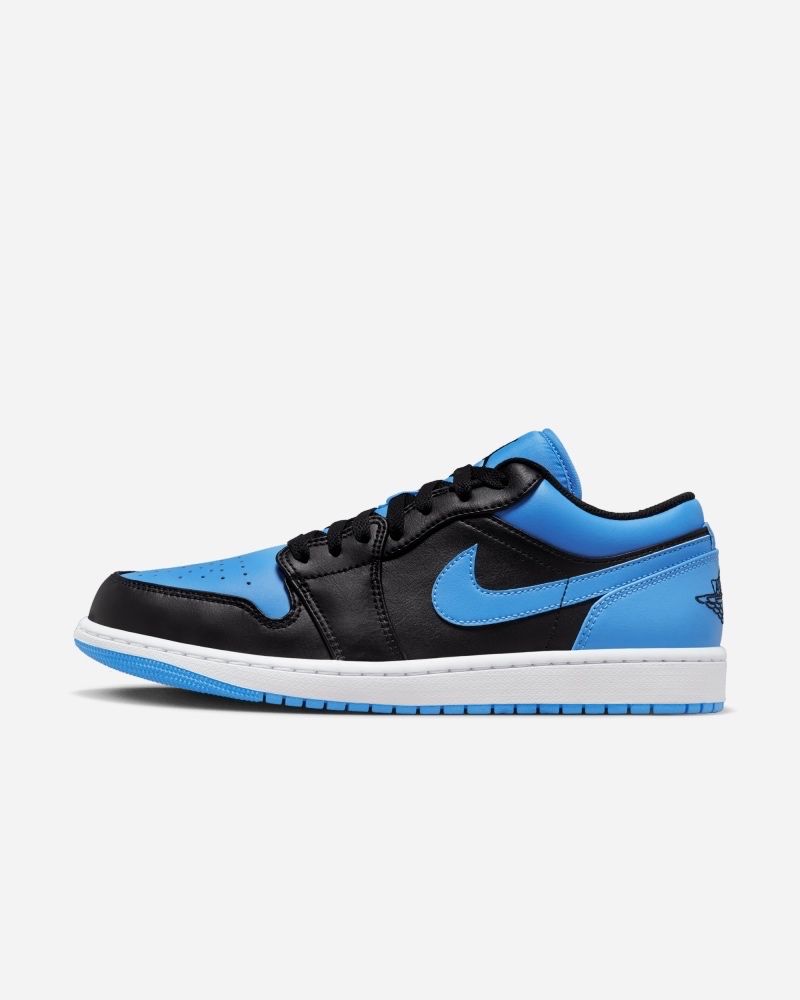 Jordan noir et store bleu