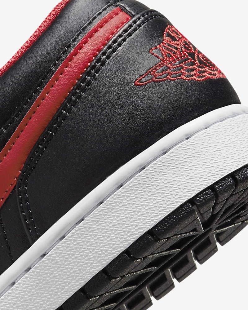 Air jordan femme noir et rouge discount