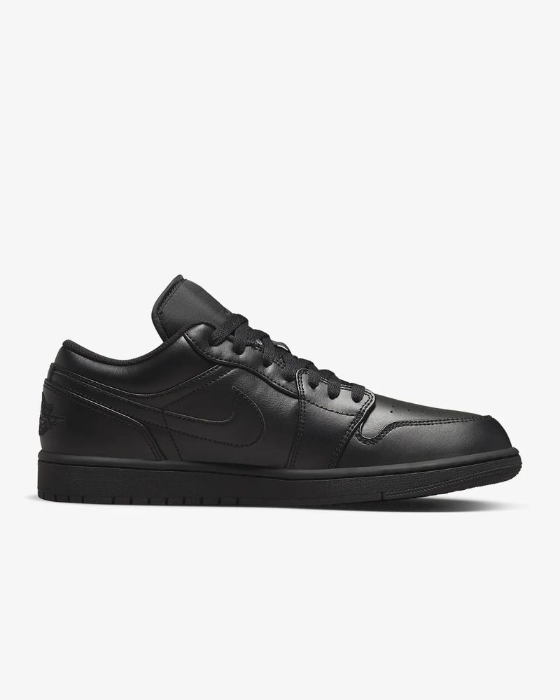 Chaussures Nike Jordan 1 Low Noir pour Homme 553558 093 EKINSPORT