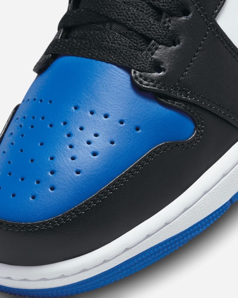 Jordan 1 blanc bleu top