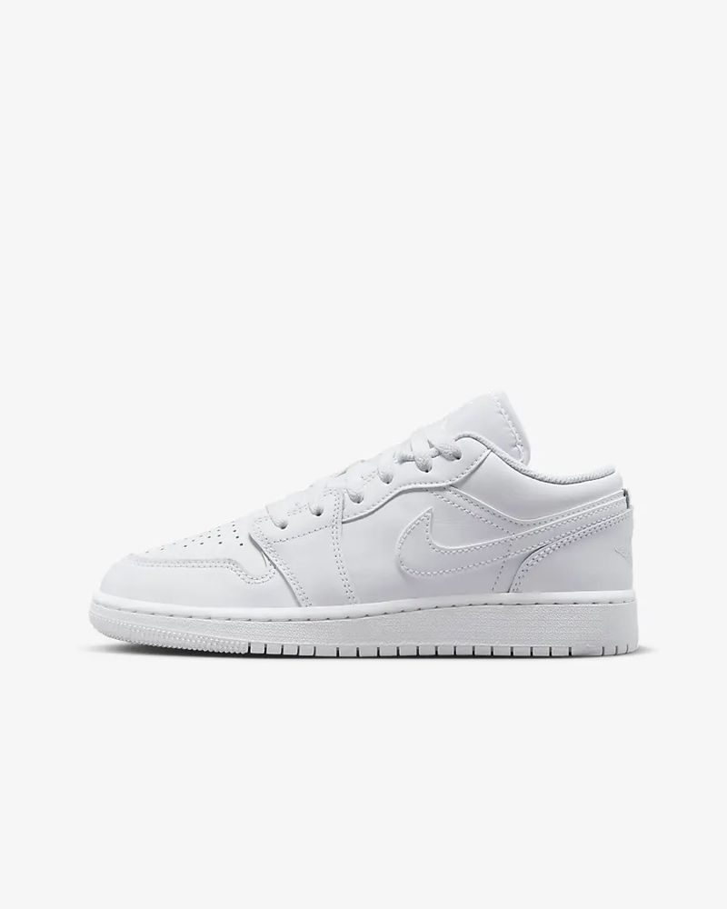 Chaussure Nike Dunk Low pour enfant plus âgé - Blanc