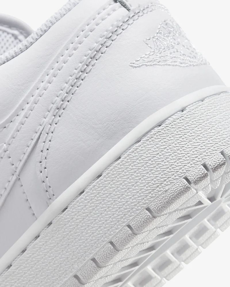 Shoes Nike Jordan 1 Low White for Child 553560 136 EKINSPORT