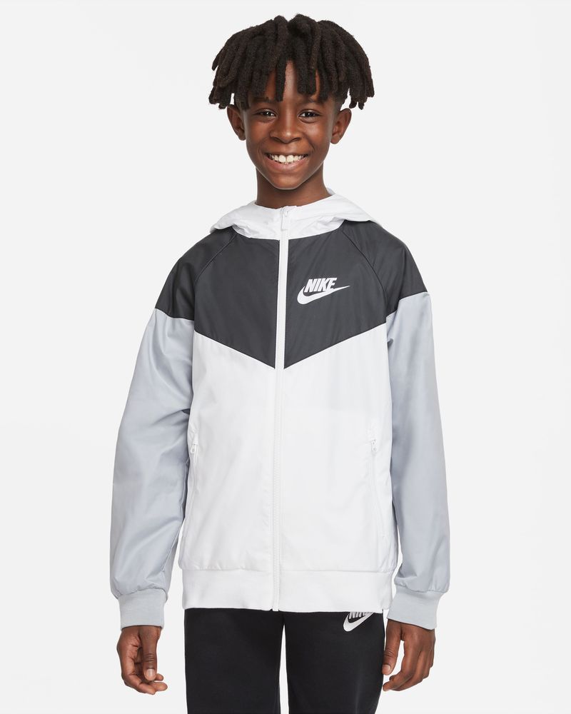 Veste Nike Sportswear Blanc & Noir pour Enfant - 850443-102