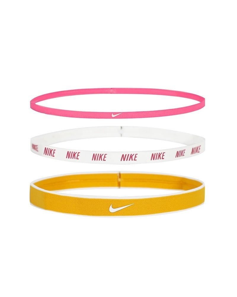 Nike Mixed Width Headbands 3 Pack AC4453 624 White Orange Pink