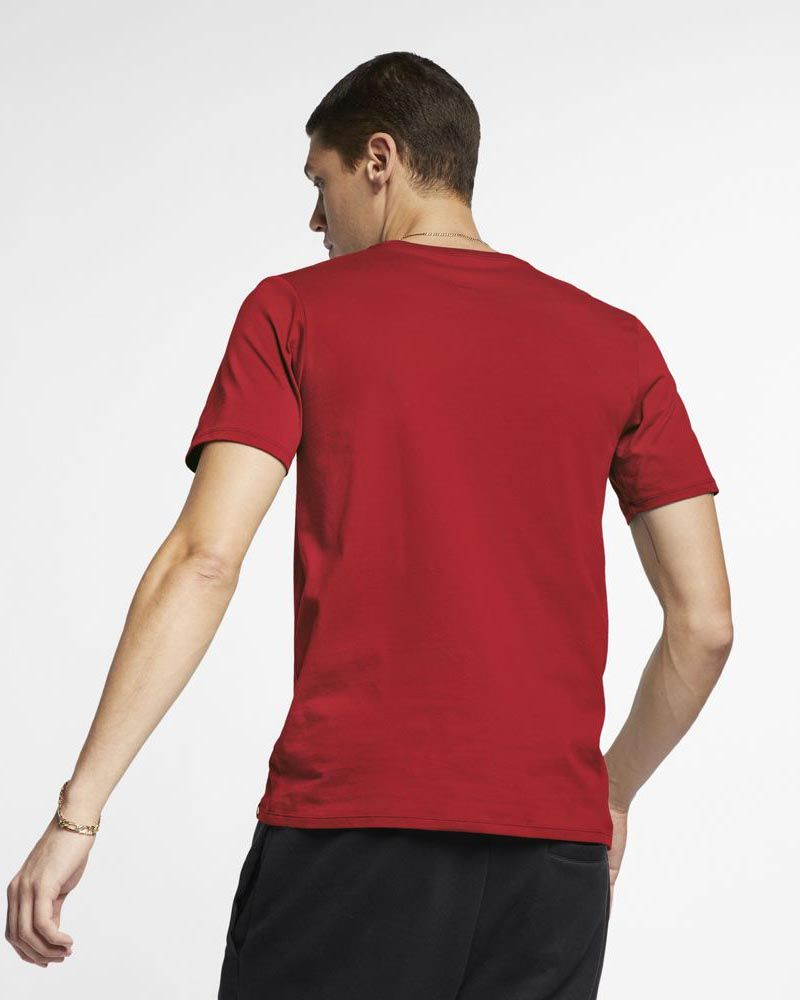 Men s Jordan Sportswear Jumpman Air T Shirt AH5296 687 Red
