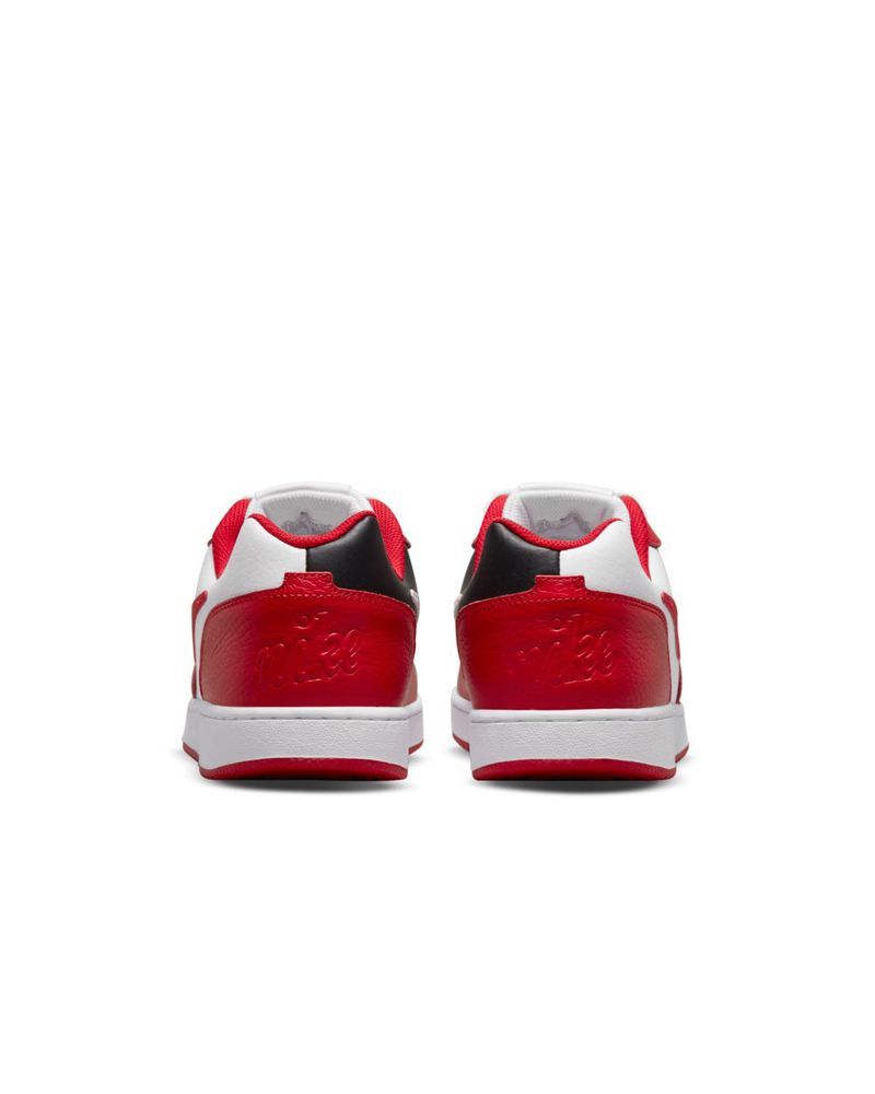 Nike ebernon low shop blanco con rojo