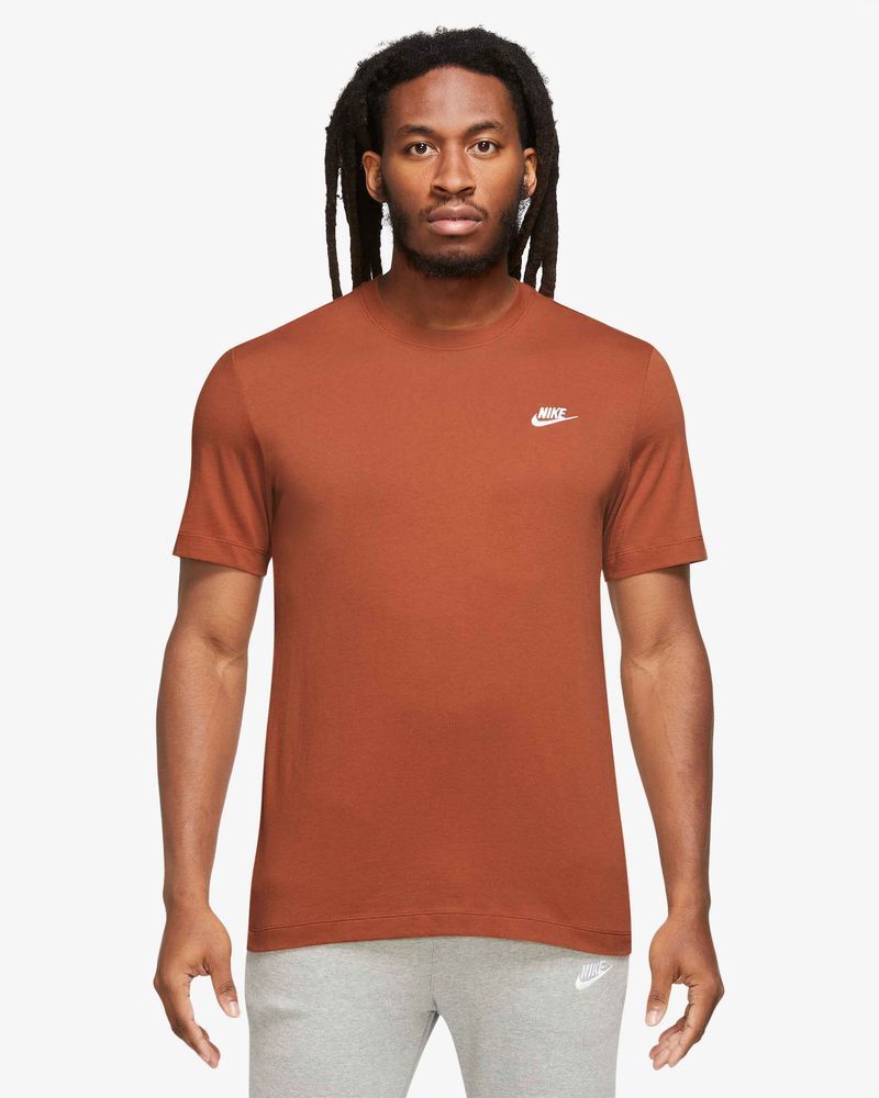 T shirt nike shop marron