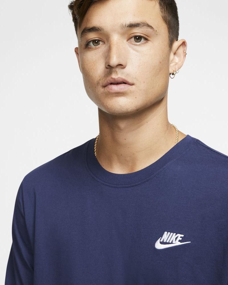 T Shirt Nike Sportswear Club 100 coton pour Homme AR4997 410