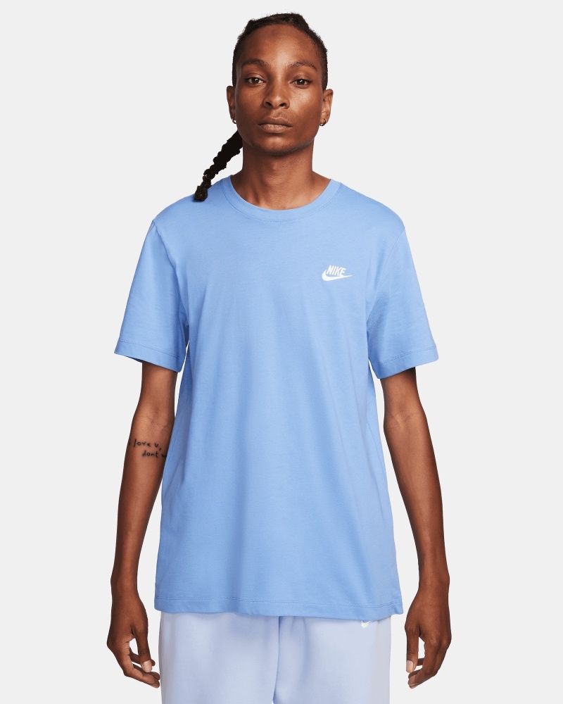 T shirt bleu homme sales