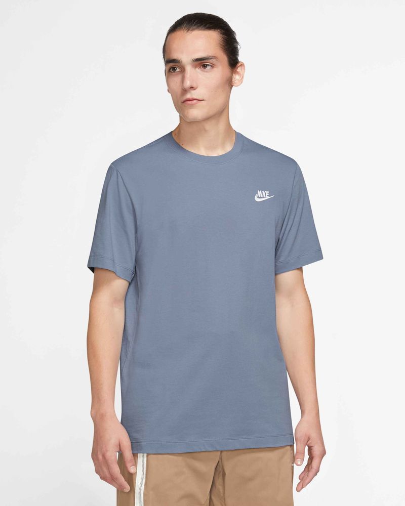 NIKE TEE SHIRT CLUB BLANC - TEE-SHIRT HOMME