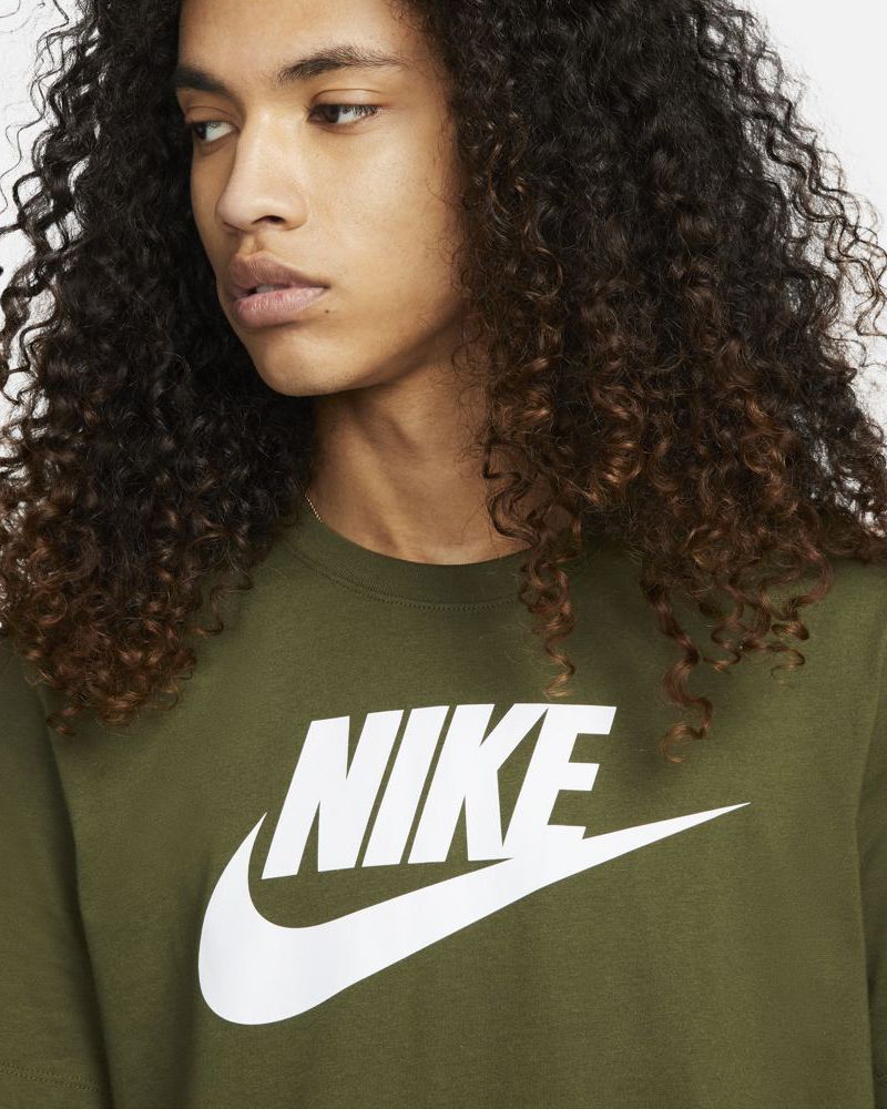 T shirt on sale nike kaki homme