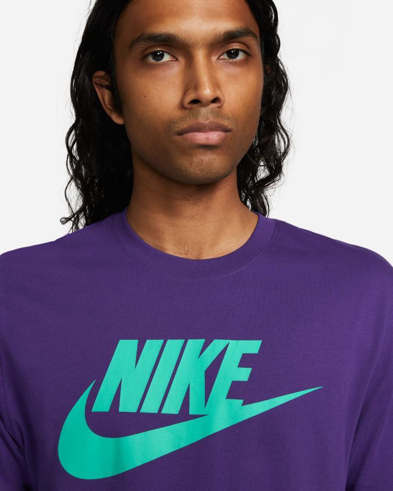 Purple and on sale turquoise nike shirt