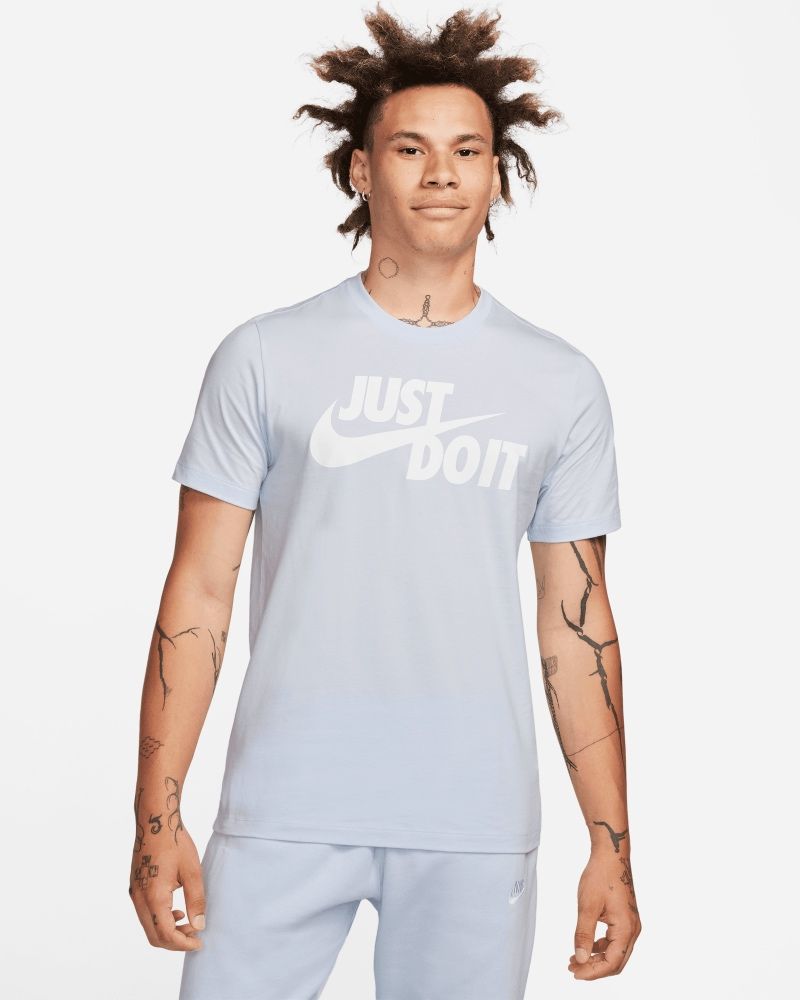 Men s Nike Sportswear JDI Grey White T shirt EKINSPORT