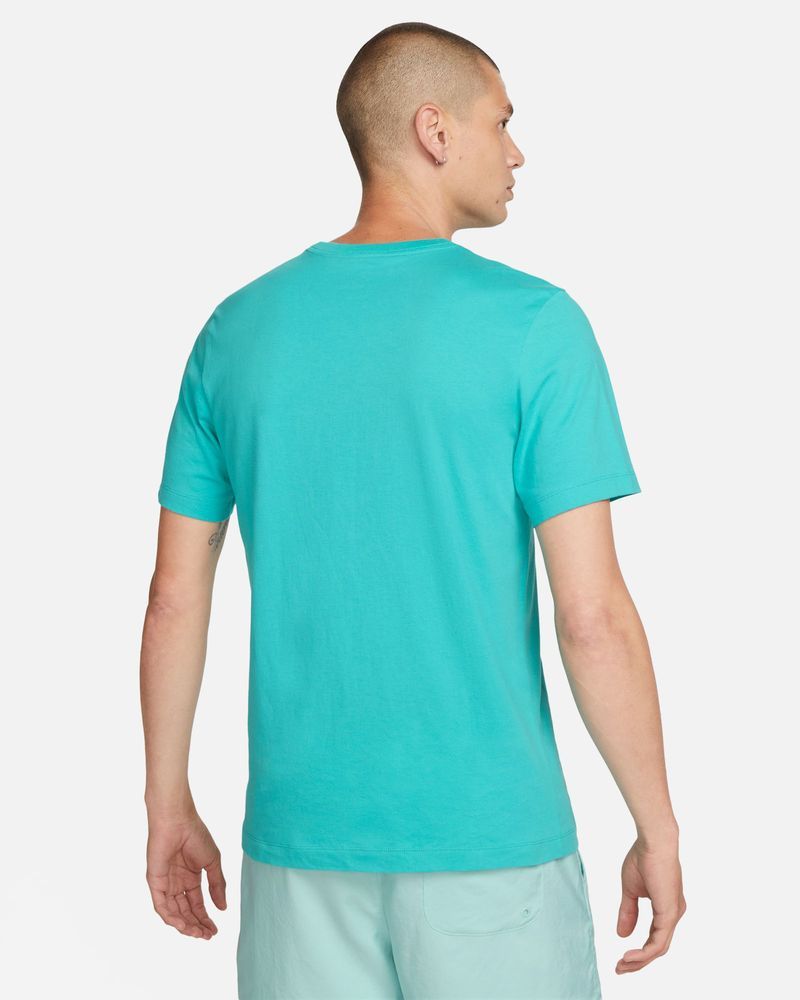 T-Shirt Nike Sportswear 100% Coton pour Homme - AR5004-549 - Bleu Marine &  Blanc